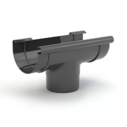 GAMRAT PCV Lej spustowy 100/63mm - GRAFIT